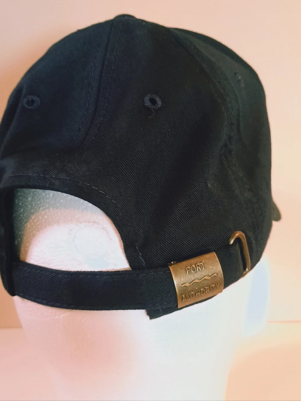 90s Y2K Vintage ACS Alaska Communications Systems Black Logo Baseball Cap